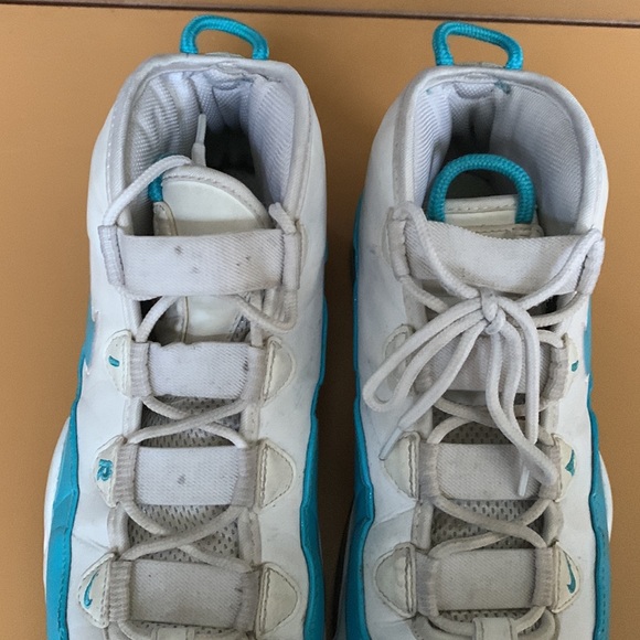 Nike Air Max Uptempo 95 Blue White Men Sneakers Size 11 - Picture 5 of 9